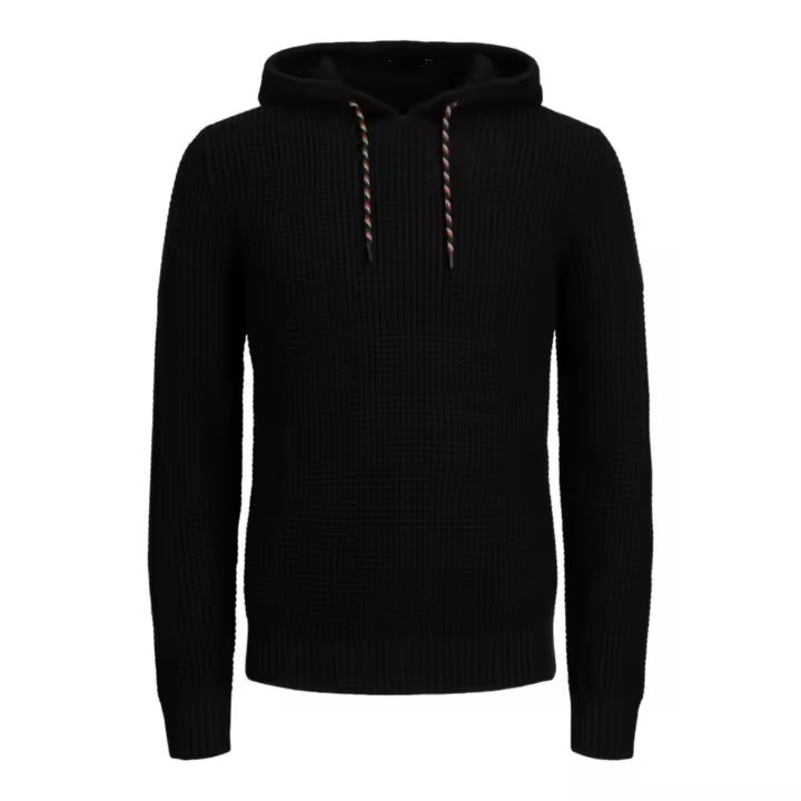 JACK&JONES 12265758 JJLIAM KNIT HOODIE PLS Hombre Jersey Chaleco Punto Jersey 29563 - 1
