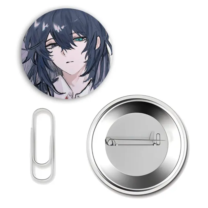 Hong Lu Limbus Broche De Manga Iconos En Mochila Accesorios De Empaque Pin Redondo Para Ropa Y Bolsos Decoración Regalos - 1
