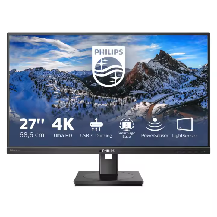 Philips 279P1/00 - 27"" 4K Ultra HD - LED - Negro - 60Hz - 1