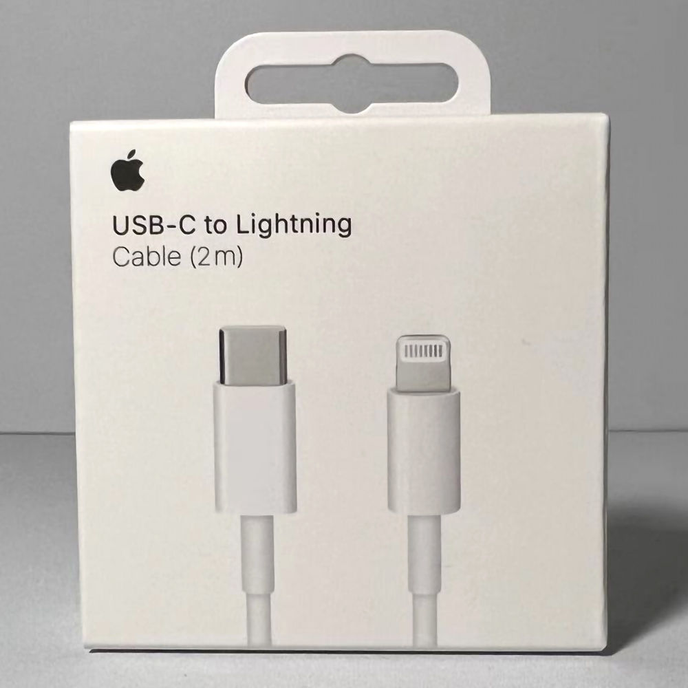 Cable Original Apple USB-C a Lightning, Compatible Con Todos Los iPhone y iPad, Elige 1m o 2m