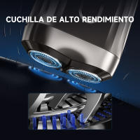 ENCHEN Mini-6 Afeitadora Eléctrica Portátil USB-C, Cabezal Magnético Desmontable para Fácil Limpieza, Impermeable, 1 Hora de Uso, Batería 350 mAh, Diseño Compacto, Bloqueo de Viaje - details 0