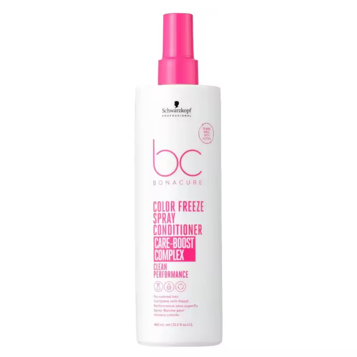 Schwarzkopf Professional Professional Bonacure Color Freeze Spray Conditioner 400 Ml. / Acondicionador en spray sin aclarado para cabello coloreado. - 1