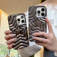Funda De Teléfono De Silicona Mate Antigolpes Con Estrella Poliámbula Para iPhone 16 14 13 15 pro Max Protección Anti Caída - details 8
