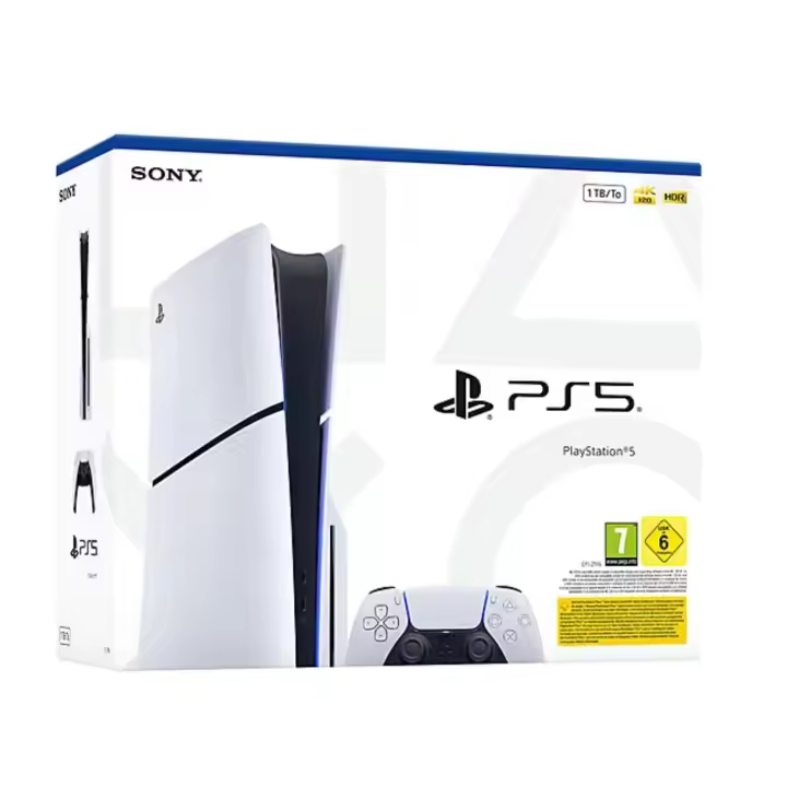 CONSOLA PS5 SLIM WHITE EDITION (1TB) – CHASIS E – VERSIÓN CON LECTOR – 1 MANDO DUALSENSE - 1
