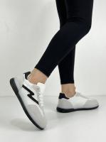 Calzados soraia, Zapatillas Deportivas de Mujer con Paneles de Malla y Detalle de Leopardo - Estilo Urbano Casual - Beige y Marrón - details 5
