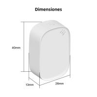 Sensor Inteligente De Temperatura Y Humedad MOES Tuya Zigbee Para Interior Monitoreo Por APP Compatible Con Alexa Y Google Home Batería Recargable - details 13