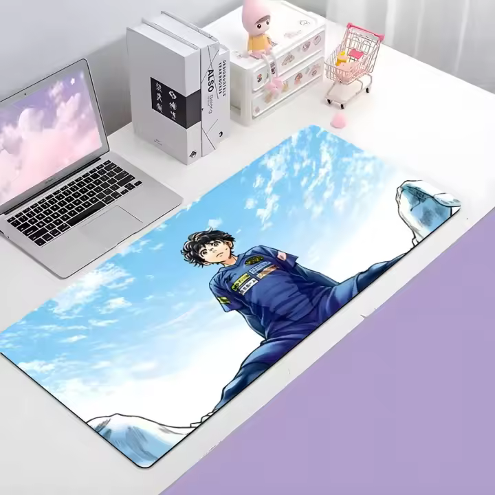 Alfombrilla De Ratón Grande Deportiva Con Arte De Anime Manga A-Aoashi Borde Costado Resistente Antideslizante Para Juegos - 1