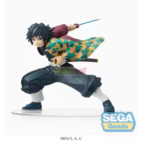 Figura Sega Goods Demon Slayer: Kimetsu No Yaiba - Giyu Tomioka 14cm Raíz - 1