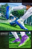 Zapatos De Fútbol Para Hombres Suela De Goma Antideslizante Resistente Al Desgaste Tamaño Del Pie Verdadero Deporte Al Aire Libre Hierba Natural Entrenamiento - details 0