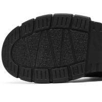 Zapatos De Trabajo Casual Invierno Para Hombre Botas De Cuero Con Pelo Cómodas Antideslizantes Altas Transpirables Con Plush - details 16