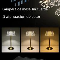 Lámpara De Mesa LED Sin Cable Recargable Por USB Luz Nocturna Táctil Para Decoración De Habitación Café Bar Hotel Estilo Moderno - details 6