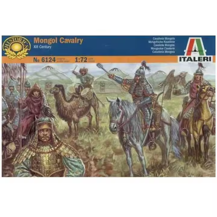 Caballería mongol (siglo XIII) Italeri-6124 - 1