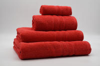 Toalla 100% Algodón de Rizo Americano 500 Gr/m2 Rojo Vidal Home (Medidas: 30x50cm, 50x100cm,70x140cm,100x150cm) - details 2