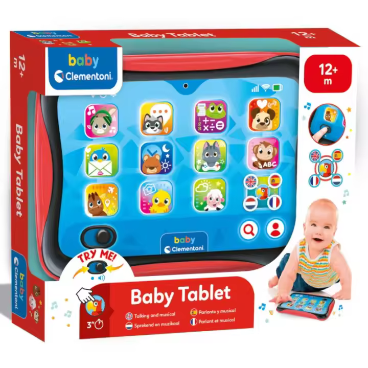 Tablet Infantil Baby sonidos - Clementoni - 1