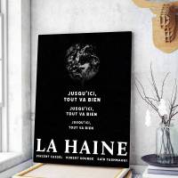 Poster De Pared Vintage La Haine 1995 Estilo Anime Decoración Ideal Para Sala Regalo Perfecto Arte Impreso Para Hogar - details 13