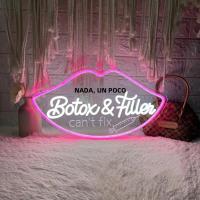 Luz Neón LED "Nothing a Little Botox & Filler Lips" Para Decoración De Salón De Belleza Spa Studio Tienda Potenciada Por USB - details 4