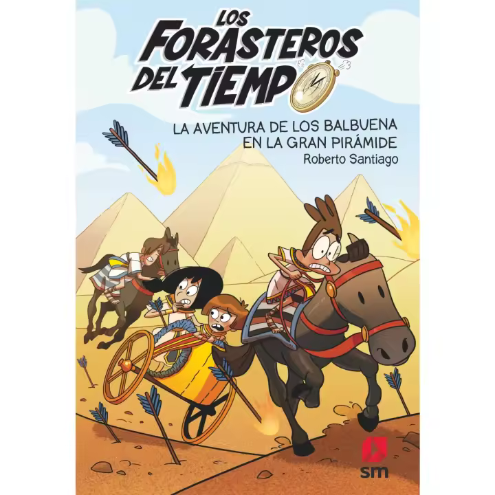 Libro La aventura de los Balbuena en la gran pirámide. Los forasteros del tiempo 7 Editorial SM Año 2019 Autor Santiago, Roberto ISBN 9788491825388 - 1