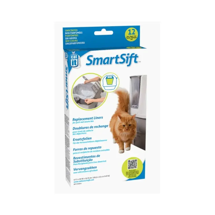 CATIT SmartSift Bolsas de Recambio para Bandeja Superior (12 uds) - 1