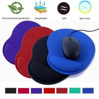 Alfombrilla De Ratón Con Base acolchada Para Muñeca Ergonómica Antideslizante Suave Para PC Y Laptop Material De Goma Cómodo Y Duradero - details 0