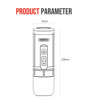 HiBREW H4C BARISTA ULTRA, Portable Coffee Machine, Detachable Battery, Wireless Heating, AdjustableTemperature (85~95°C), Professional Bottomless 51mm Portafilter, 20-BarHigh Pressure, 100mL Water Tank, with Aluminum Alloy Stand, 7500mAh Battery - details 30