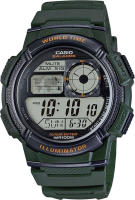 Casio Ae-1000w-3avcf Collection Reloj Para Para Hombre Color Verde - details 0