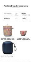 Juego De Té Portátil De Lujo Para Viajes 4 Piezas Incluye Taza De Té Y Tazas Para Invitados Kung Fu Teapot Set Para Exteriores - details 8