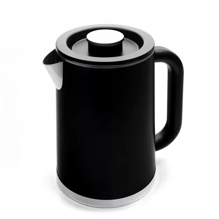 Hervidor Eléctrico De Acero Inoxidable 1.6L 1500W Rápido Cierre Automático Y 16 Horas Calor Mantenido Cuerpo Táctil Frío Protección De Secado - 1