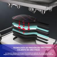 Pala De Pickleball Luzz pro 4 Inferno Con Material MPP Y Fibra De Carbono Toray T700 Estándar Para Deporte Y Fitness - details 6
