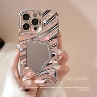 Funda Protectora De Teléfono Con Patrón De Mariposa Azul Y Espejo Para Apple iPhone 17 16 15 14 13 12 11 pro Max Compatible Con Varias Modelos - details 6