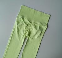 Pantalones De Yoga De Cintura Alta Para Mujer Smooth Quick Dry Talla Verdadera Para Gimnasio Y Correr Pantalones Largos - details 17