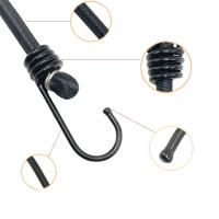 Cordón Elástico Extra Fuerte Para Exteriores 2/4/6Pcs 100cm/39.37 Pulgadas Bungee Cords Latex Alta Elasticidad Correa Elástica Para Tents - details 2