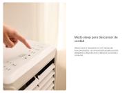 CREATE - Aire acondicionado portátil 3 en 1 7000BTU con deshumidificador 36L/día, color blanco - SILKAIR HOME 36L - details 5