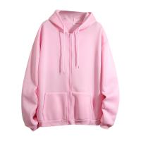 Sudadera De Mujer Con Capucha Y Cremallera De Primavera Otoño Color Sólido Manga Larga Bolsillos Cierre De Cremallera Exteriores - details 30