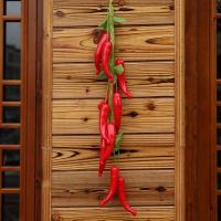 Decoración Artificial De Frutas Y Verduras De Espuma Realista Para Cocina Estilo Chino Pimiento Rojo Cebolla Ajo Maíz 1 Pieza - details 3