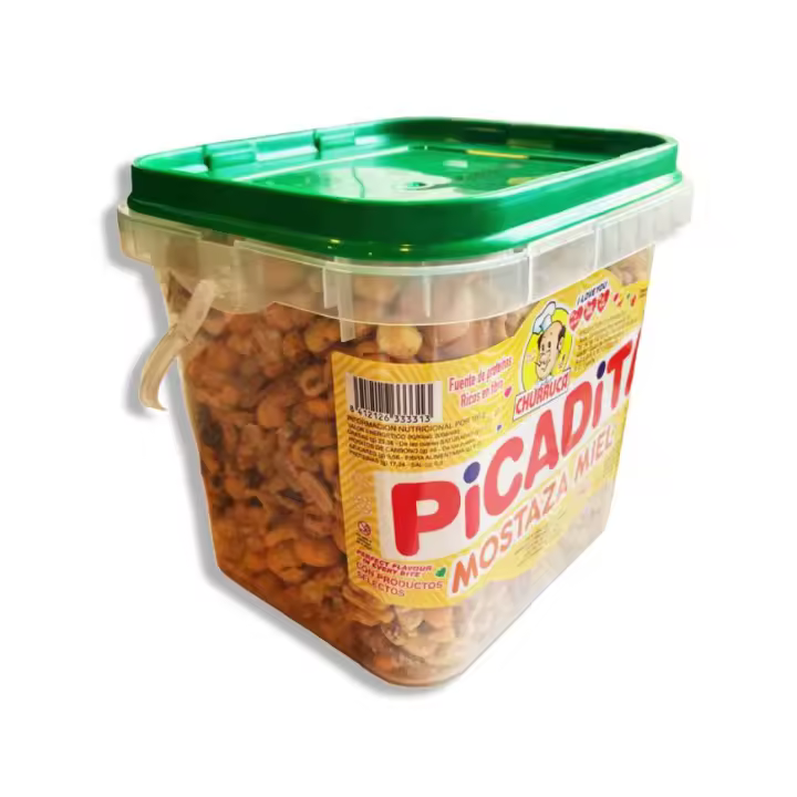 Churruca Picadita mostaza y miel tarro de 1.5 kilos - 1