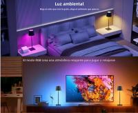 Lámpara De Escritorio LED Moderna Multicolor Recargable Sin Cable Para Estudio Y Oficina Lámpara De Noche Táctil Para Habitación - details 3