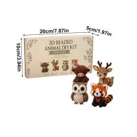 Kit De Artesanía De Perlas De Colores Vibrantes Con Bird Y Animales Para Decoración De Hogar Y Joyería Hecho Para Adultos - details 8