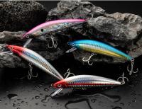 Señuelo De Pesca Minnow Sumergible 13cm 15cm 40g 60g Sistema De Peso Lure Duro Con Anzuelos Trilobitos Fuertes Wobbler Jerkbait Swimbait - details 8