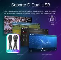 Radio Para Coche Android 13 Para VW Volkswagen Golf 5 6 7 Jetta Polo Passat B6 B7 Skoda Fabia Octavia Con Navegación GPS Y Multimedia Pantalla Táctil 7/8/9 Pulgadas - details 10