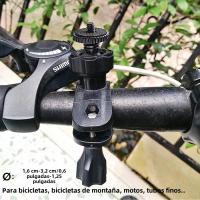 Soporte De Bicicleta Para Altavoces Inalámbricos Portátiles Y Cámara GoPro Hero Montaje En Rueda Exterior Material ABS - details 1