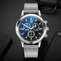 Reloj De Pulsera Deportivo De Lujo Para Hombres Relogio Masculino ISHOWTIENDA Cuero Correa De Acero Inoxidable Movimiento Cuarzo Estilo Simple - details 13