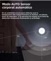 Lámpara Nocturna LED Con Sensor De Movimiento Recargable Por USB Para Armario De Cocina Escalera Luz De Armario Inalámbrica - details 2