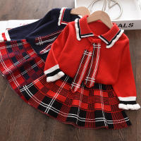 Conjunto De Ropa De Niña Melario Princesa Cartoon Suéteres Y Abrigos Con Volante 2PCS Ropa De Invierno Para Niñas Talla 4-6Años - details 20