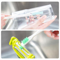 Set De 8 Pinceles De Limpieza Para Rincones Pequeños Y Ganchos Para Vaso Herramienta Para Limpieza De Ventanas Puertas Y Ranuras Ecológico Y Duradero - details 5