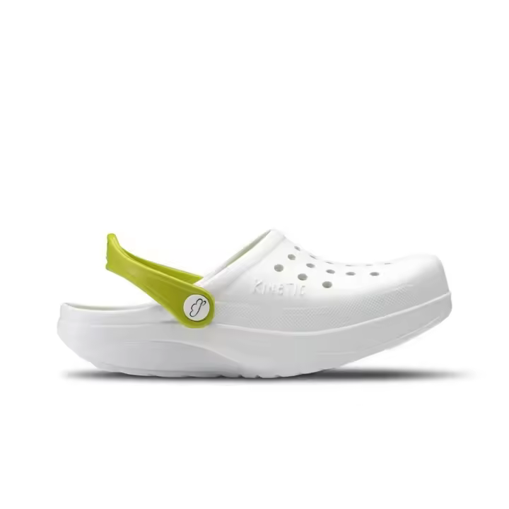 FELIZ CAMINAR KINETIC Zuecos Sanitarios mujer 2660 XL ZUECO TRABAJO, BLANCOI/PISTACHO - 1