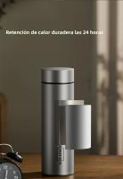 COOKER KING Taza De Té Aislada De Titanio Puro 450ml Con Estrador De Té Y Función De Infusión Para Negocios Y Viajes - details 5