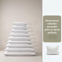 Don Algodón - Almohada Fibra y Copos Viscoelástica - Funda con Ribete Desenfundable - details 2