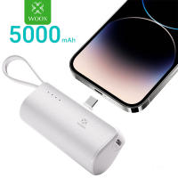 Mini batería externa del tamaño de un labial 5000mAh,con puerto de carga USB-C y Lightning integrados,Batería externa universal de carga rápida portátil, para exteriores,con iPhone 16,Samsung,relojes,auriculares y tabletas - details 3