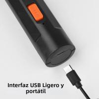 Destornillador Eléctrico USB Para El Hogar Herramienta De Mantenimiento Para Tareas De Fijación Y Perforación Incluye Batería Tecnología De Litio Recargable - details 4