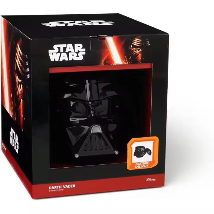 LEGO Star Wars - Diseño de cabeza de Darth Vader - 1